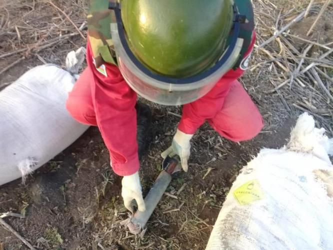 Zaqatalada raket tapıldı - FOTO