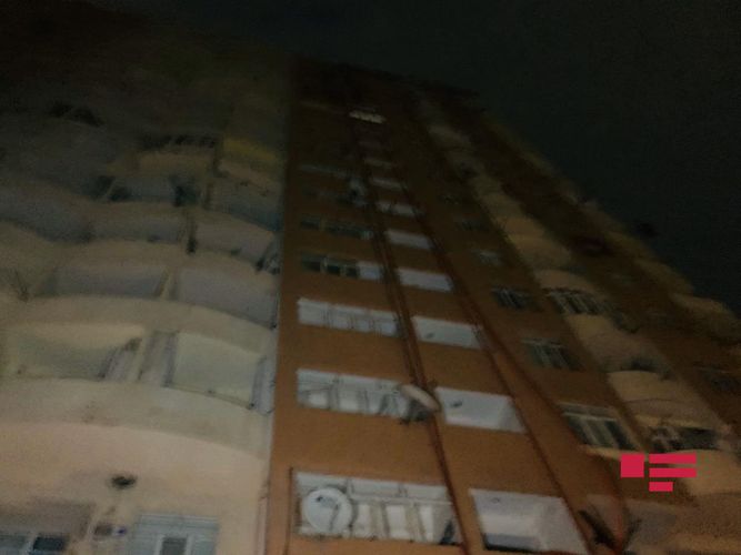 FHN: "18 mərtəbəli binada 6 mənzil yanıb, yanğın söndürülüb" - FOTO - VİDEO - YENİLƏNİB