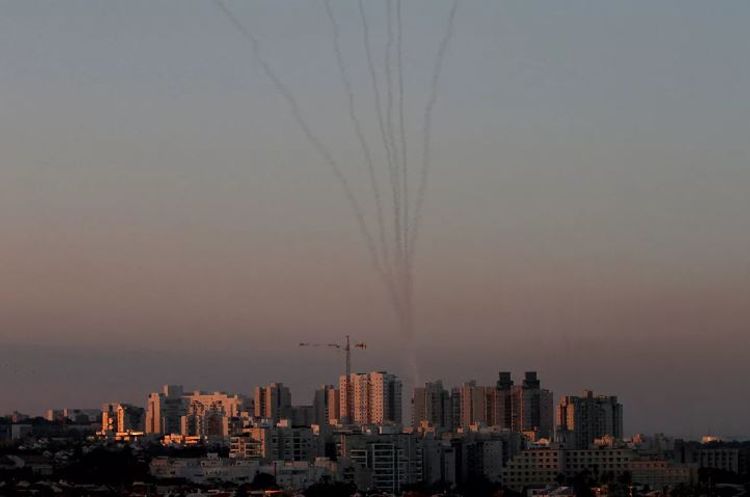 İsrail ordusu Qəzza zolağından atılan iki raketi zərəsizləşdirib