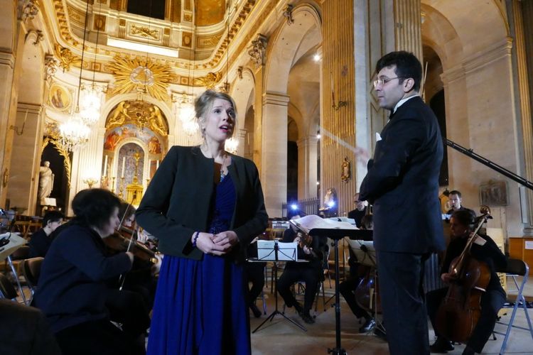  Azərbaycanlı dirijor Parisdə konsert təşkil etdi