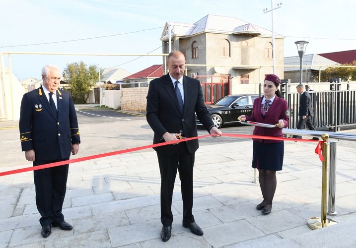  İlham Əliyev Pirşağı dəmir yolu stansiyasının açılışında iştirak edib - YENİLƏNİB