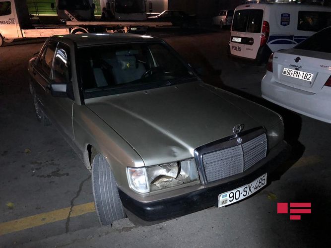 Bakının Sabunçu rayonunda piyadanı avtomobil vurub, vəziyyəti ağırdır - FOTO