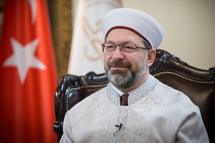 Türkiyənin Diyanət İşləri Başqanı İlham Əliyevə minnətdardı