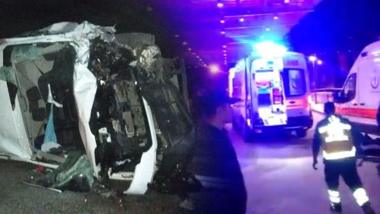 Türkiyədə ağır yol qəzası: 4 ölü, 4 yaralı