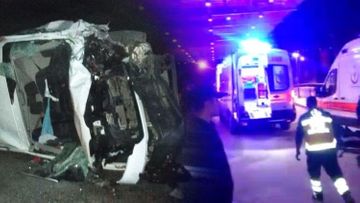 Türkiyədə ağır yol qəzası: 4 ölü, 4 yaralı