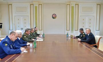 Prezident Rusiya ordusunun Baş Qərargah rəisini qəbul edib - YENİLƏNİB