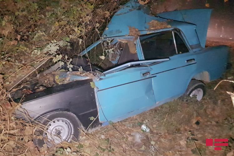 Azərbaycanda ağır avtomobil qəzası: ölən və yaralanan var