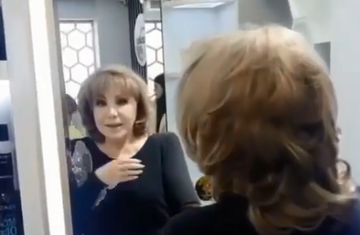 Flora Kərimova parikini çıxardı - VİDEO