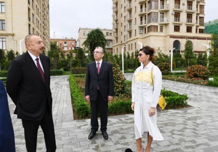 Bakıda yeni park istifadəyə verildi - YENİLƏNİB