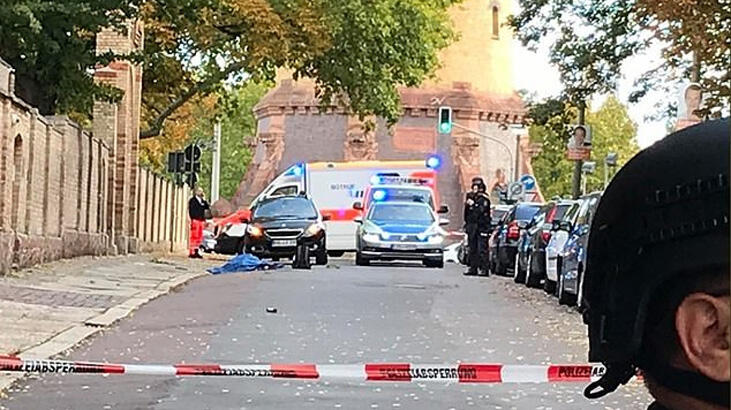 Almaniyada silahlı insidentdən sonra polis bir nəfəri saxlayıb - YENİLƏNİB