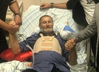 Mübariz İbrahimovun atası xəstəxanaya yerləşdirildi -<span style="color:red;"> Vəziyyəti...  - <span style="color:red;">FOTO 