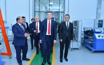Türkiyənin Milli Təhsil naziri Bakı Dövlət Peşə Təhsil Mərkəzində olub