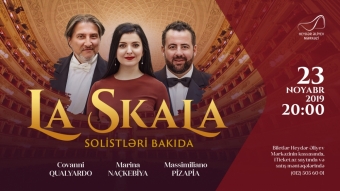 “La Skala” teatrının solistləri Heydər Əliyev Mərkəzində çıxış edəcəklər