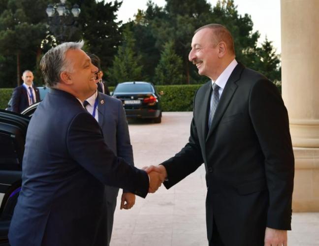 Azərbaycan Prezidenti Macarıstanın Baş Naziri ilə görüşdü - YENİLƏNİB
