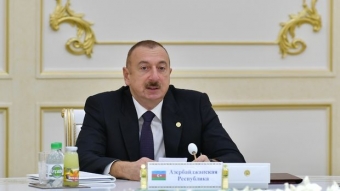 <span style="color:red;">İlham Əliyev:  "Azərbaycan xarici borcu az olan dövlətdir"