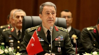 Hulusi Akar: “Barış bulağı” çərçivəsində atəşkəs 30 dəfə pozulub”