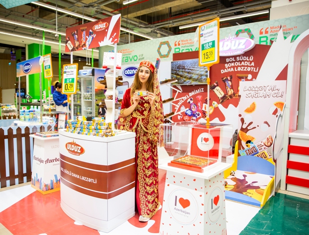 <font color=red>&#174; </font>"Ulduz" Şokolad Fabriki "Made in Azerbaijan" festivalında istehlakçıların görüşünə gəlir