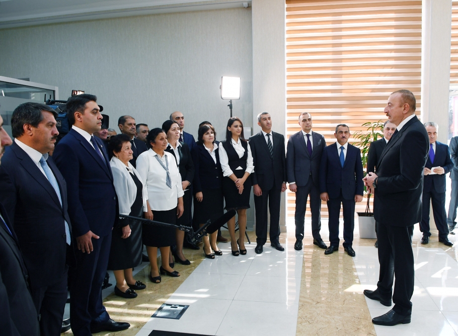 <span style="color:red;">Prezident İlham Əliyev:  “Xalq-iqtidar birliyi bizim inkişafımızı şərtləndirir”