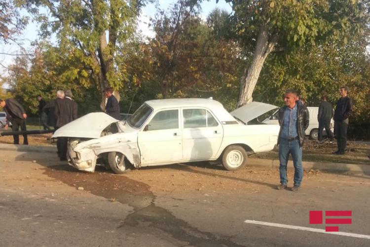 Toydan qayıdanlar qəzaya düşdülər