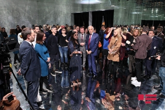 Leyla Əliyevanın əsəri VIII Moskva Beynəlxalq Müasir İncəsənət Biennalesində təqdim olunub - FOTO
