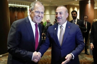 Çavuşoğlu Lavrovla Suriyadakı vəziyyəti müzakirə edib