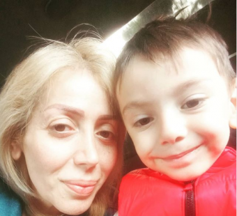 İllərlə övlad həsrəti çəkən müğənnimiz oğlu ilə - <span style="color:red;">FOTOLAR 