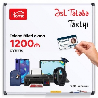 <font color=red>® </font> Kontakt Home hər tələbəyə 1200 manat ayırır – <span style="color:red;">BU PULA NƏ ALMAQ OLAR? 