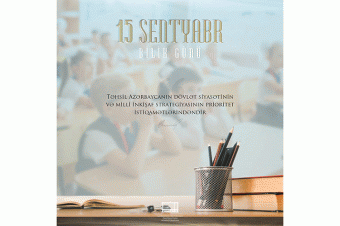 Prezident : Təhsil Azərbaycanın dövlət siyasətinin prioritet istiqamətlərindəndir