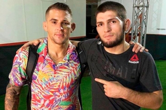 Həbibdən məğlub etdiyi rəqibinə <span style="color:red;">XÜSUSİ JEST : 100 min dollar...