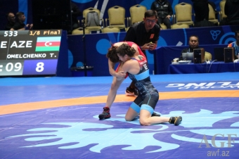 Güləşçimiz dünya çempionatında məğlub oldu