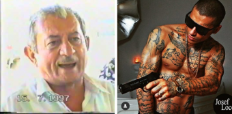 Ağasəlim Çıldağın "oğlu"nun xaçlı<span style="color:red;"> FOTOLARI : <span style="color:red;">hamı bundan danışır 