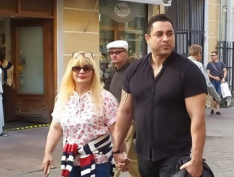 Nüşabə Ələsgərli özündən yaşca kiçik həyat yoldaşı ilə... - <span style="color:red;">FOTOLAR 