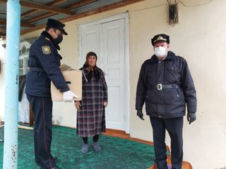 Milli Qəhrəmanın ailəsinə ərzaq yardımı edildi - FOTO