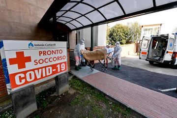 İtaliyada koronavirusdan ölənlərin sayı 16,5 mini keçdi