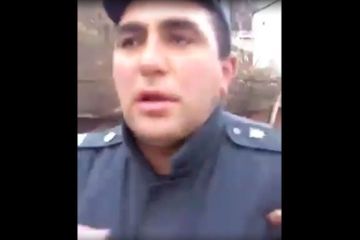 Sərxoş halda insanları cərimələyən polis işdən çıxarıldı - VİDEO