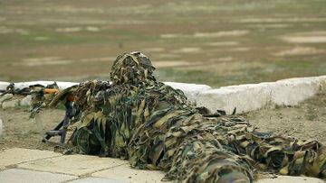 Azərbaycan ordusunda snayperlərin hazırlığı yoxlanılır - FOTO - VİDEO