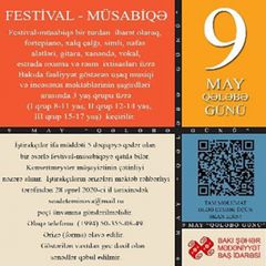 Qələbə Gününə həsr olunmuş festival-müsabiqə elan edildi