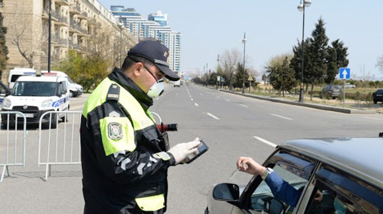 Karantin rejimini pozan 37515 sürücüyə cərimə yazıldı - RƏSMİ