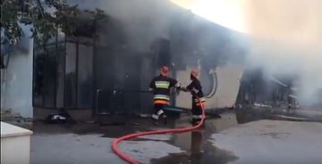 Bakıda mağaza qəsdən yandırıldı: külli miqdarda ziyan