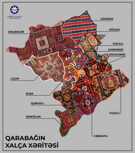 Qarabağın xalça xəritəsi 