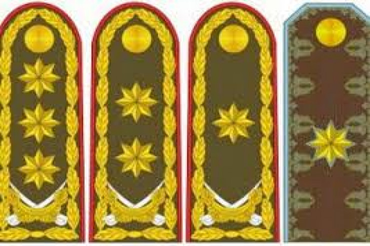 Bu hərbi qulluqçulara “general-mayor” ali hərbi rütbəsi verildi
