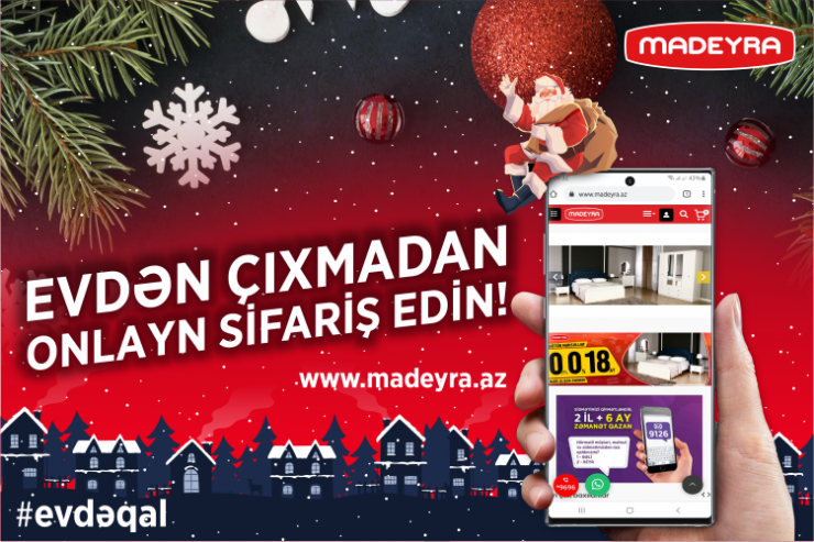 Madeyrada 18 ay faizsiz kredit davam edir!