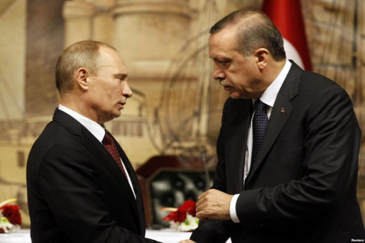 Vladimir Putin, Rusiya prezidenti, Rəcəb Tayyib Ərdoğan, Türkiyə prezidenti