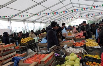 Yarmarkalarda nə qədər mәhsul satılır?