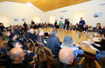 <font color=red>®</font> Seçicilər Azay Quliyevin qərargahında olublar