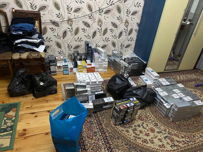 Yataq otağında külli miqdarda siqaret və içki aşkarlandı - VİDEO