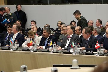 Zakir Həsənov NATO-nun toplantısında iştirak edib