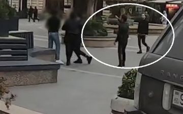 Çəkiliş zamanı dava oldu, araya Xalq artisti girdi - VİDEO