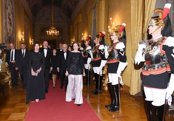 Romada Azərbaycan Prezidentinin şərəfinə dövlət ziyafəti verilib - YENİLƏNİB