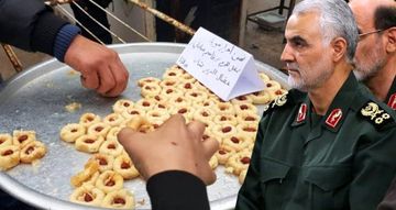 İran generalının öldürülməsini Suriyada şirniyyat paylayaraq qeyd etdilər  - FOTO